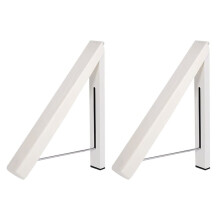 Folding Clothes Hanger Space Saving Clothes Rack Invisible Clothes Storage Hanging Rack for Laundry Room Bathroom.