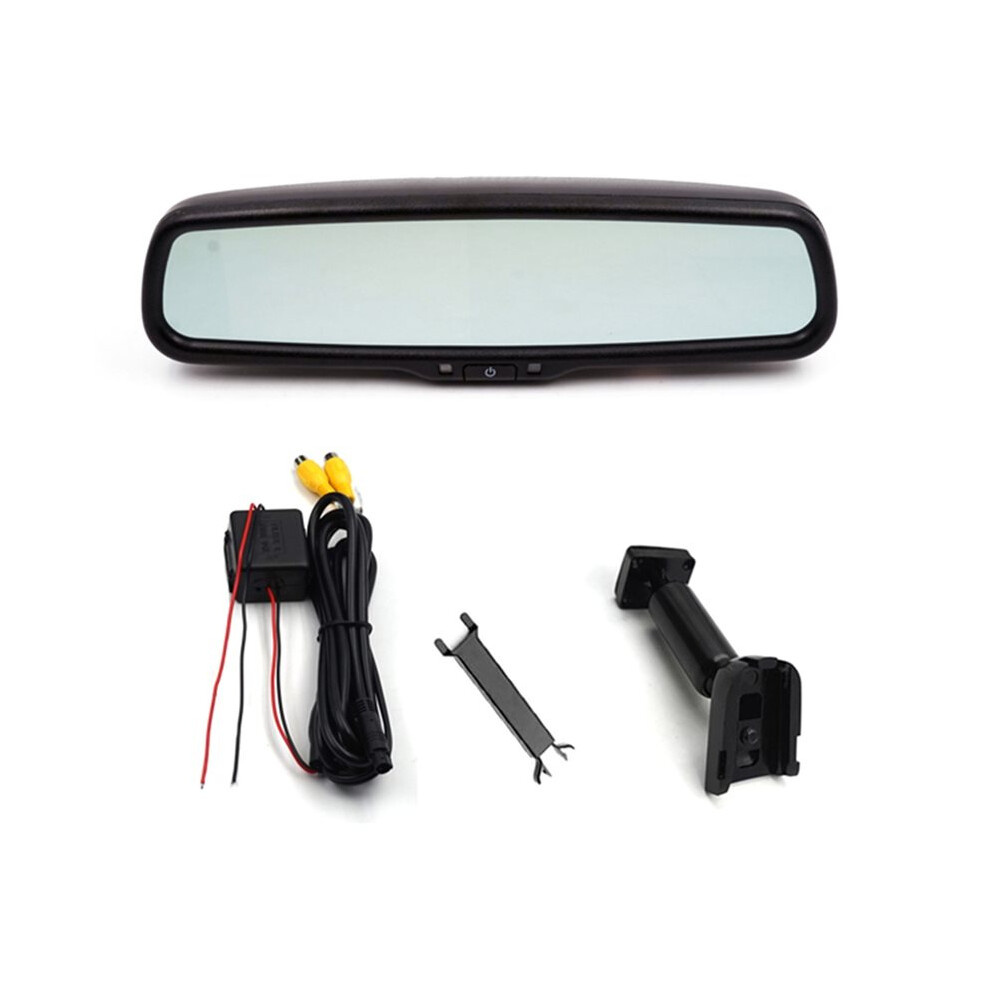 Car 4.3' Color Tft Lcd Rear View Mirror For Auto Dimming Anti-Glare Inner Rear View Mirror Cvbs Light 4711480791703