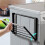 Magnetic Washing Machine Side Shelf Space-Saving Folding Clothes Rack No Punching Temporary Rack Simple Bathroom Shelf. 3