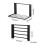 Magnetic Washing Machine Side Shelf Space-Saving Folding Clothes Rack No Punching Temporary Rack Simple Bathroom Shelf. 6