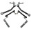 4pcs/Set Headlight Level Adjustment Rod Link for  GLS X166 ML W166 GLE W292 A1663200132 A1663200932 A1663201032 5