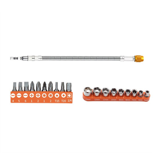 Universal Flexible Shaft Electric Screwdriver Hand Drill Bending Bit Extension Socket Hexagon Extension Rod