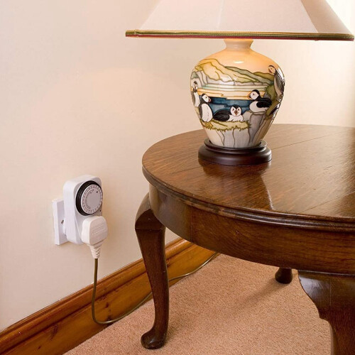 24-Hour Segmented Timer --Saving Plug Timer Socket Kit-with Programmable  Controller 3-Pin Plug UK Plug 2