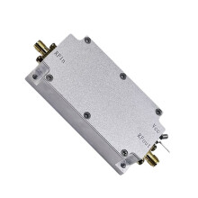 1050-1150MHz RF Power Amplifier 20W 45dB High Gain 1050-1090-1150MHz for GNSS Receiver WIFI Drone Satellite Signal Radio