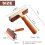 Brayer Floor Roller Roller Rubber Roller Glue Laminate Roller,Anti Skid Tape Construction Tools Boat Flooring Install 6