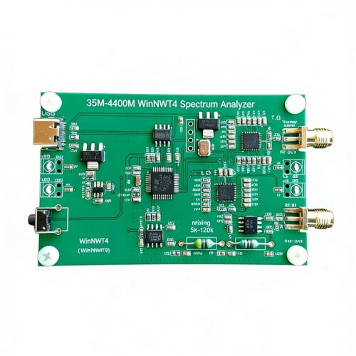 USB Spectrum Analyzer 35mHz-4400mHz Spectrum Signal Source WinNWT4 Software for RF Signal Testing Antenna Analysis