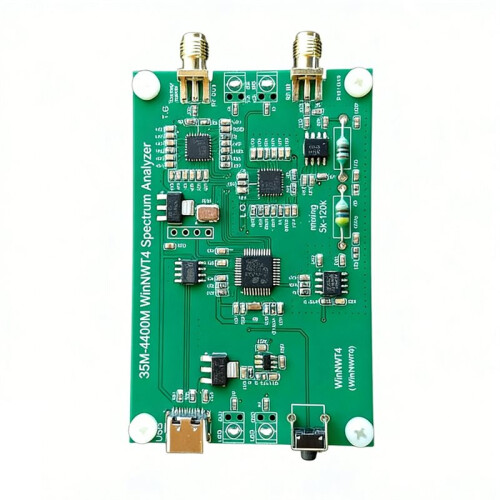 USB Spectrum Analyzer 35mHz-4400mHz Spectrum Signal Source WinNWT4 Software for RF Signal Testing Antenna Analysis 2