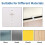 Desktop Cable Organizer, Data Cable Holder, Wire Clamp, 8 Pieces, Cable Clamp, Self-Adhesive Wire Rack, Wire Clamp White 3