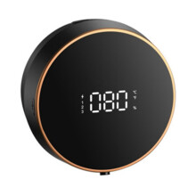 Distributeur de Savon à Capteur Automatique Sans Contact en Mousse de Type C Chargeant le Lave-Mains à Induction Intelligent avec TempéRature Noir