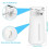 Automatic Soap Dispenser, Automatic Wall Mount Soap Dispenser, 400Ml USB Rechargeable Electric Soap Dispenser 7
