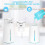 Automatic Soap Dispenser, Automatic Wall Mount Soap Dispenser, 400Ml USB Rechargeable Electric Soap Dispenser 4