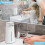 Automatic Soap Dispenser, Automatic Wall Mount Soap Dispenser, 400Ml USB Rechargeable Electric Soap Dispenser 3