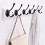 5 Pieces Wall Mounted Coat Hook Robe Hooks Cloth Hanger Coat Hanger Coat Hooks Rustic Hooks Key Hooks(Bronze) 4