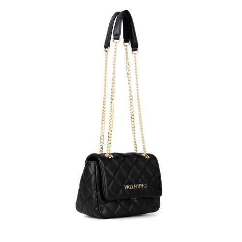 Valentino Valentino Shoulder Bag in Quilted Look, Nero, Urethane, One Size 1