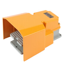 LTH-1/6 Foot  Aluminum Shell Machine Tool Parts Silver Point Electrical Power Industrial Reset Pedal