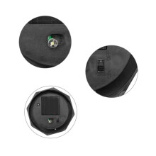 6 StüCk Runde Solar-Kugellampe, LED-Gartenweg-Bodenbeleuchtung, Pfahlbeleuchtung, Terrassen-Ganglicht, Solar-Rasenlampe