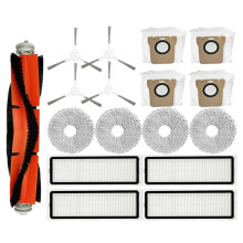Per C102CN Robot Aspirapolvere Spazzola Principale Spazzola Laterale Filtro Hepa Mop Pad Sacchetto per la Polvere Pezzi di Ricambio Accessori