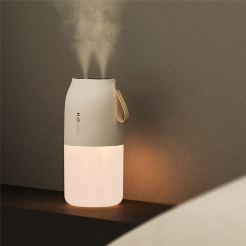 Wireless Air Humidifier Diffuser Rechargeable Double Nozzle Essential Oil Diffuser Mist Maker Humidifier,White 2