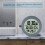 No Punching Suction Cup Clock Home Waterproof Bathroom Kitchen Clock LCD Digital Display Clock Temperature Detector 7