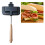 Double-Sided Sandwich Pan Non-Stick Foldable Grill Frying Pan for Breakfast Machine Pancake Maker Bread Toast 4
