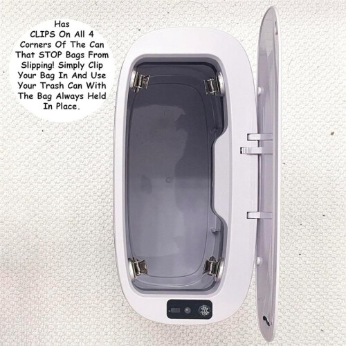 Automatic  Trash Can 3.2 Gallon with Touchless Motion Sensor and Anti, in Bathroom,Restroom, Kitchen