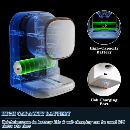 Automatic Electric Toothpaste Dispenser Auto Toothpaste Dispenser+Sensor for Bathroom Wall Mounted Toothpaste Pump 2