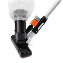 Pool Vacuum Jet Cleaner Cleaning Kit Professional Durable Suction and Mesh Bag for SPA Pond Fountain-US