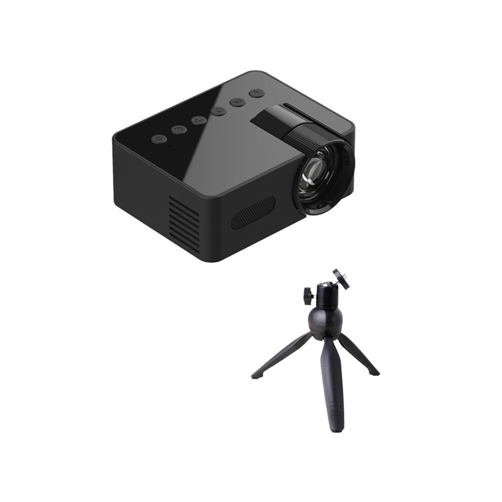 Projector Led Hd 1080P Wireless Mobile Phone Projector With Projector Stand Portable Home Theater Video Player-A 6132158547190