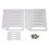 Festplattenhalterung Acryl 6 Bay Rack 8