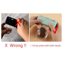 Bag Sealer, USB Charger Potato Chip Bags Heat Sealer Capper, Reseals Snack Plastic Bag Heat Seal and Cutter Green