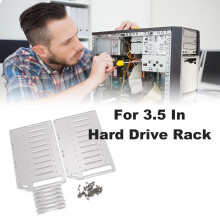 Festplattenhalterung Acryl 6 Bay Rack