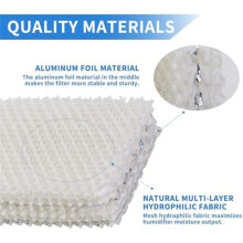 WF813 Humidifier Filter Replacement for Relion RCM-832 ProCare PCWF813 PCWF-813 PCCM-840 Cool Mist Humidifiers Filters