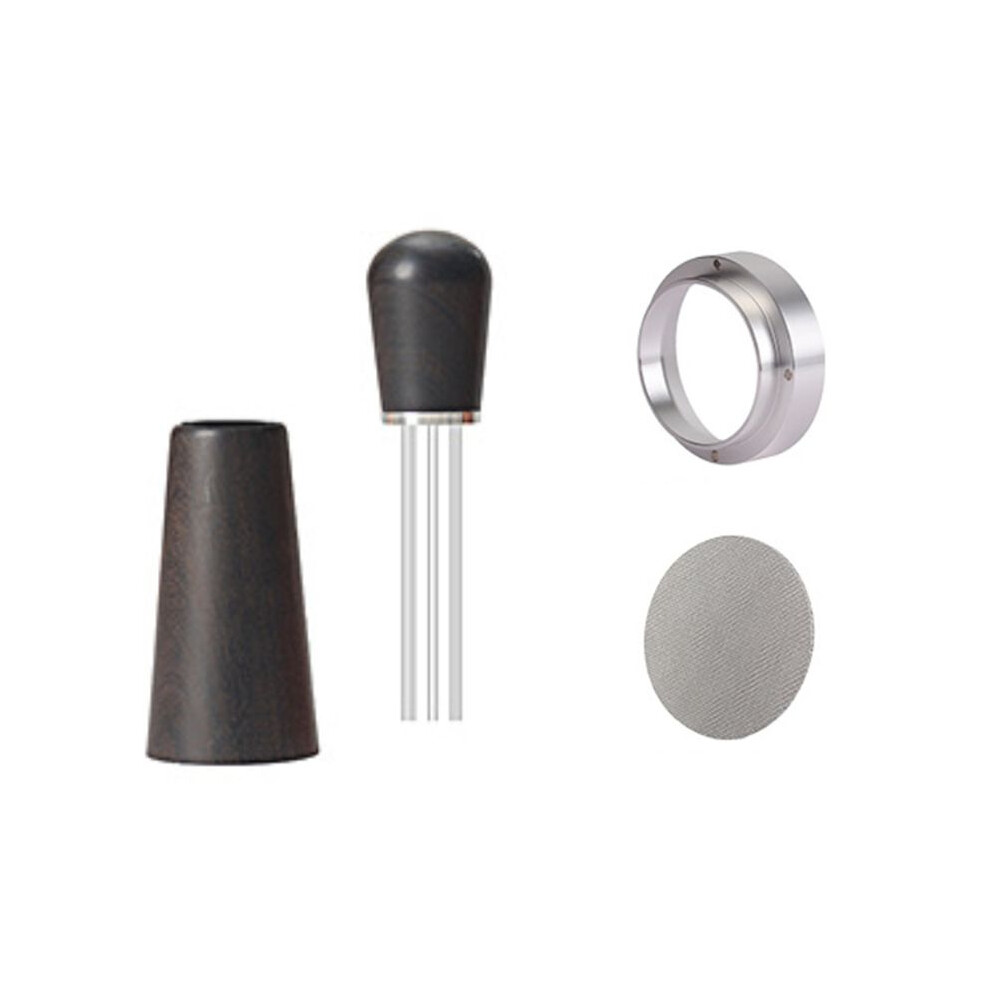 Coffee Stirrer Distributor Needle Coffee Stirrer Espresso Stainless Steel Receive Powder Ring Set Coffee Tool 51Mm 6134220689579