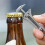 Bottle Opener Wrench Rustproof Multi Tool Wrench Adjustable Pry Bar Portable  Keychain Can Screwdriver Tip 5