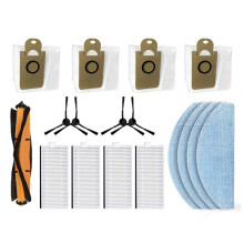 Para Minien MX90 Pro Piezas de Repuesto Accesorios Cepillo Lateral Principal Filtro Hepa Paño de Fregona Bolsa para el Polvo
