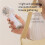 Draagbare Handventilator -Airconditionerventilator, 2000 MAh USB Oplaadbaar, Wit, A 6