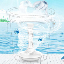 Portable Washing Machine Rotating Ultrasonic Turbine Washer Cleaner for Laundry Camping Travel Apartment Home RV