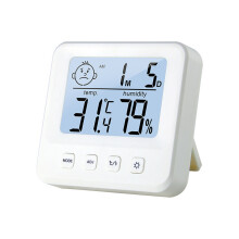 Igrometro digitale bianco 837823mm batteria AAA