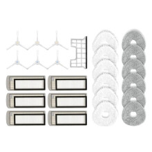 For  T10 J1 J2 Replacement Parts Accessories Side Brush Primary Hepa Filter Mop Cloth Module Dust Box