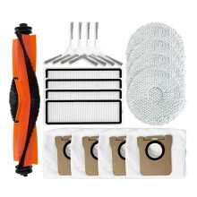 For Robot Vacuum X10+ / X20+ / X20 / BHR8124EU Roller Side Brush Mop Dust Bag Filter Accessory Part