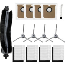 Replacement Parts for L60/ L60 SES/ L50/ L50 SES Vacuum Clean Robot Accessories Filters &Foam Filters Dust Bag