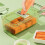Vegetable Choppers Multifunctional Food Grater 6 Cutting Tools Round Vegetable Choppers with Container Kitchen Dining 6