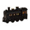 Train Humidifiers Train Aromatherapy Cool Mist Diffuser Air Humidifiers Oil Retro Diffusers with Remote Control UK Plug 1