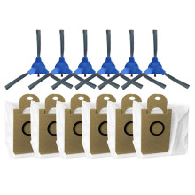 Para Miwhole M9 Bolsas de Polvo Cepillo Lateral Accesorios de Repuesto para Aspiradora