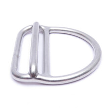 PlongéE Sous-Marine en Acier Inoxydable Double Fente Pour Engrenage RéGlage Rapide D Anneau Boucle PlongéE Sous-Marine Poids Ceinture Gardien BCD