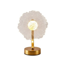 Acrylic Sunflower Table Lamp Led Bedroom Atmosphere Decorative USB Bedside Lamp