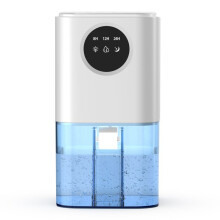 Déshumidificateur Intelligent Portable pour la Maison, Capacité de 1,7 L, Adapté au Sous- de la Salle de Bain avec Minuterie et Lumières