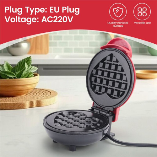 Electric Waffles Maker Breakfast Waffle Machine Egg Cake Oven Pan Eggette Machine Waffle Pot EU Plug 2