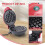 Electric Waffles Maker Breakfast Waffle Machine Egg Cake Oven Pan Eggette Machine Waffle Pot EU Plug 5
