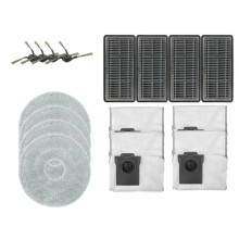 For X40 Pro Ultra Replacement Side Brush HEPA Filter Mop Pads Dust Bags Spare Parts Accessories